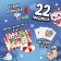 Wandtick game "Winter Adventures" with antistress labels