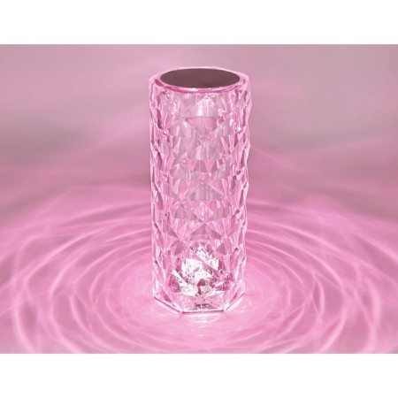 Table LED lamp with touch switch and Ambrella Light, Desk, De8021, LED, 3 W, 225LUM, RGB, Transparent Color.-5