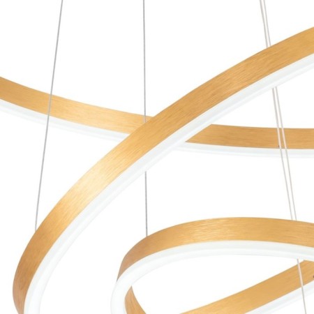LED LED LED Planetary 3XLED 110W, size 80x80x30-130 cm, bronze color-2