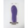 Insoles (polyester, silicone) University 35-41 rub 27cm (pair) violet pack ss