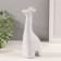 Souvenir Ceramics "Giraffe. Ethnic patterns" White aged 8x5x18.5 cm