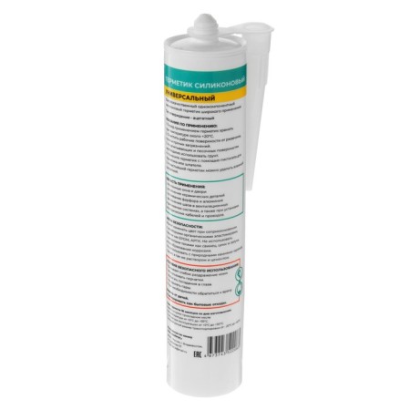 Enki sealant, silicone, universal, colorless, 280 ml-1