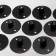 Set for the lamp "Pauk-16" black 25x25x4cm