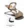 Children's chair Amarobaby Baby Time, beige