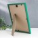 Photo frame plastic "Rainbow" 15x21 cm, green
