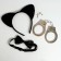 Kisa carnival set, rim, butterfly, handcuffs