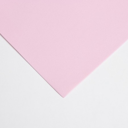 Foamiran matte 50x50cm 1 mm, pale pink-1