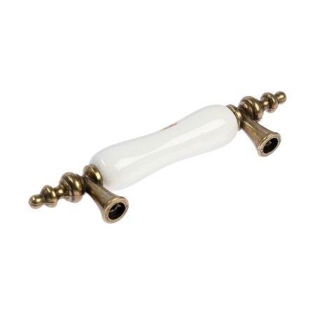 Flower Cappio Ceramics 016, 76 mm bracket handle, bronze color-3