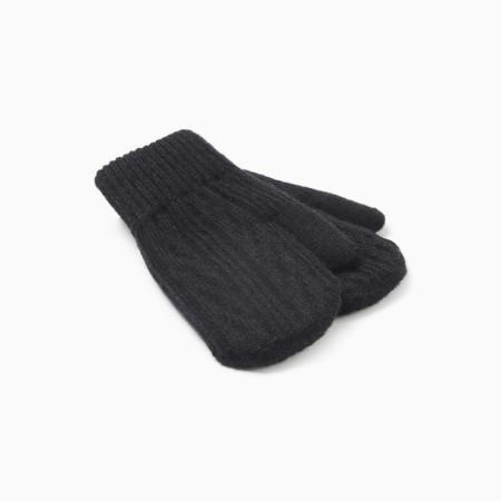 Minaku mittens, black color, 21 cm-1