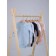 Body Body on buttons with Rant Base anti -ticaras, seams outward, height 56 ​​cm, blue color