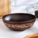 Borsch bowl "Ornament", 0.8 liters. 5.5 x 17.5 x 17.5 cm