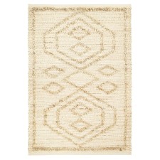 Ковёр из джута и переработанного хлопка Kolkata Ethnic, размер 120х180 см