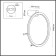 Wall lamp IP20 RGB Dynamic backlight, with PDU