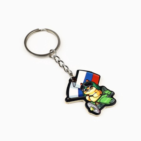 Gift set "Kote. 23 February ", magnet + keychain, 10 x 14 cm-6