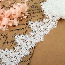 Hypure lace, 55 mm × 6.8 ± 0.5 m, white color
