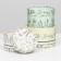 A set of hat boxes 3 in 1 "for you", hooked, 16 x 10, 14 x 9, 13 x 8.5 cm