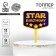 Topper acrylic Star Birthday
