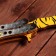 Wooden souvenir "Butterfly knife" tiger