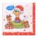 New Year's napkins Paper Lilia "Snake", 2 layers, 33x33 cm, 20 pcs