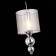 Suspended EVOLUCE lamp. Sle107103-03. Pazione. 3x40 watts, E27, 59x14x27 cm, chromium color