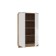 Nordic shoe cabinet, 535x300x900, oak sonoma light/white alaska