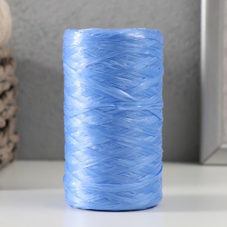 Yarn "for knitting mochecks" 100% polypropylene 300m/75 ± 10 g in the form of a cylinder (Ultramarin)