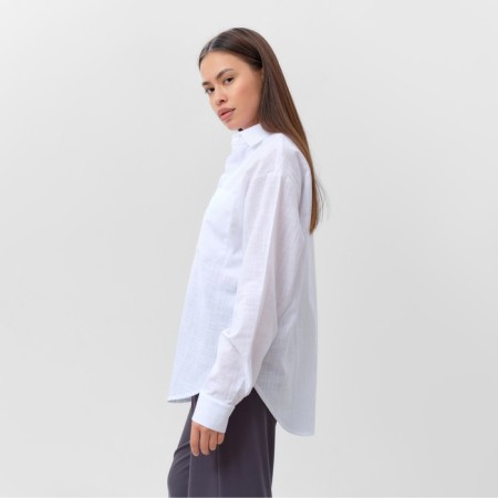 Female linen mist, size 44-46, white color-2