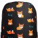 School backpack with the Penal "Corgi", 42x28x13 cm, black color