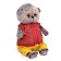 Soft toy "BABY BABY in a quilted vest", 20 cm