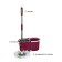 Pioneer 7103S cleaning set: mop, bucket, microfiber nozzle, 2 pcs, 6 l, red color