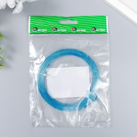 Wire for creativity "Astra" 5 mm, 3 m, blue-2