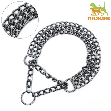 Collar - three -core half -knitwear, 50 cm, wire thickness 2.5 mm, black