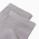 Women's socks shortened, gray color, size 23-25