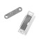 Furniture magnet M002W, 60x13, medium, white