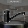 Zein Z3823 kitchen mixer, single -leaf, pour length 15 cm, 35 mm cartridge, black