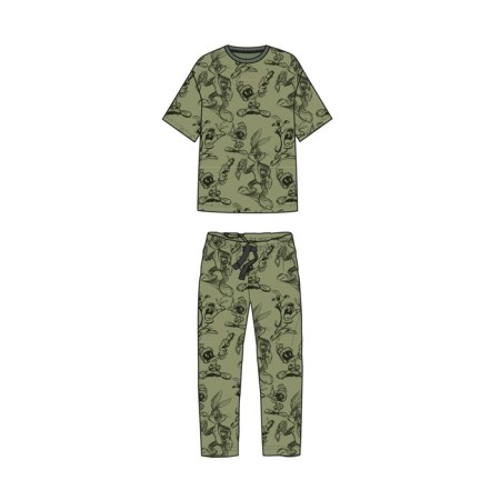 Pajama for the boy PlayTode: T -shirt and trousers, height 128 cm-5