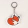 Key keychain "Fox", 10 x 5.2 cm