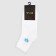 Women's socks minku "snowflake", white color, size 38-39 (25 cm)