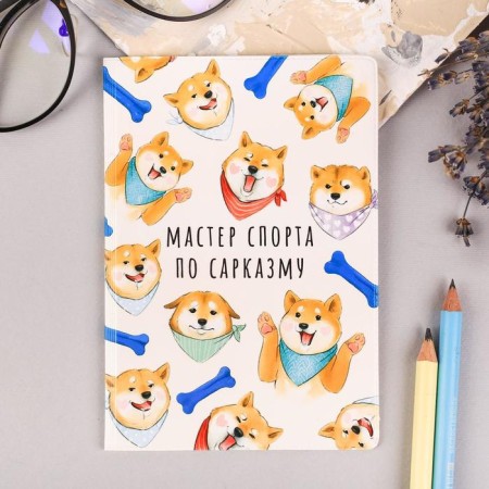 Cover for passport "Master of sports in sarcasm"-3