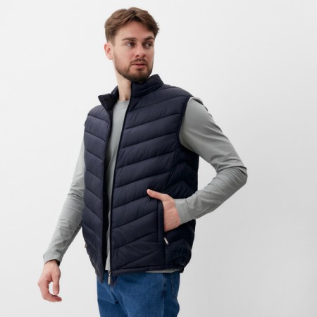 Male vest with lightning Mist, r.54, blue-2