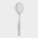 Tablespoon “silhouette”, h = 20 cm, thickness of 1 mm, simplified processing, silver color
