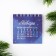 Calendar on spirals "love and happiness", 7 x 7 cm