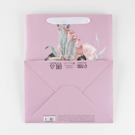 Gift package laminated with a plastic window, packaging, Lily, 30.5 x 25 x 17.5 cm-7