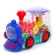 The locomotive "gears", light and sound effects, works from batteries, mix
