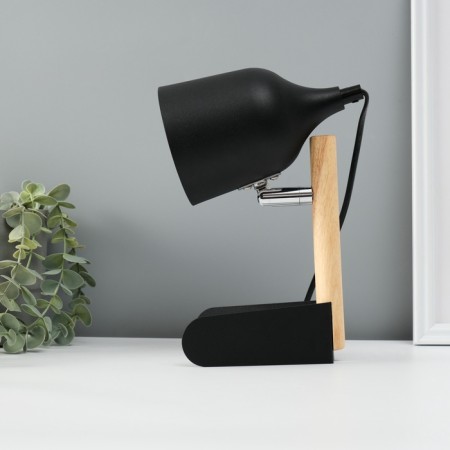 Table lamp "prestige" 1x40W E27 black 13x12x24cm-4