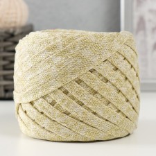 Knitted yarn 