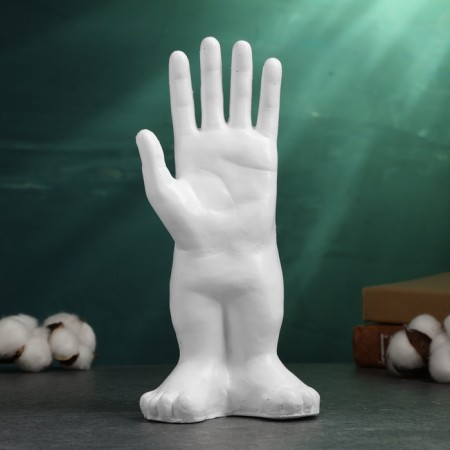 Figure "Handbird" White, 24cm