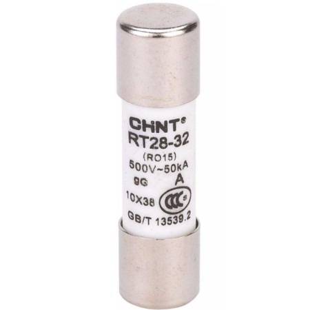 Slave cylindrical stroke Chint 520258, 20a 10x38