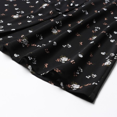Women's dress with collar Mist p. 50, black-10