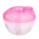 A container for a mixture with a dispenser, pink